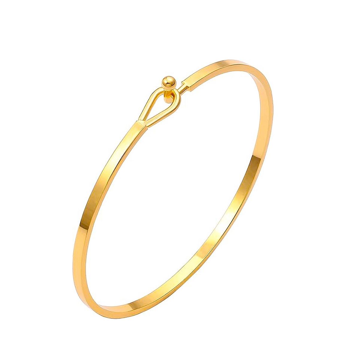 18K Gold Moden Bangle main product photo