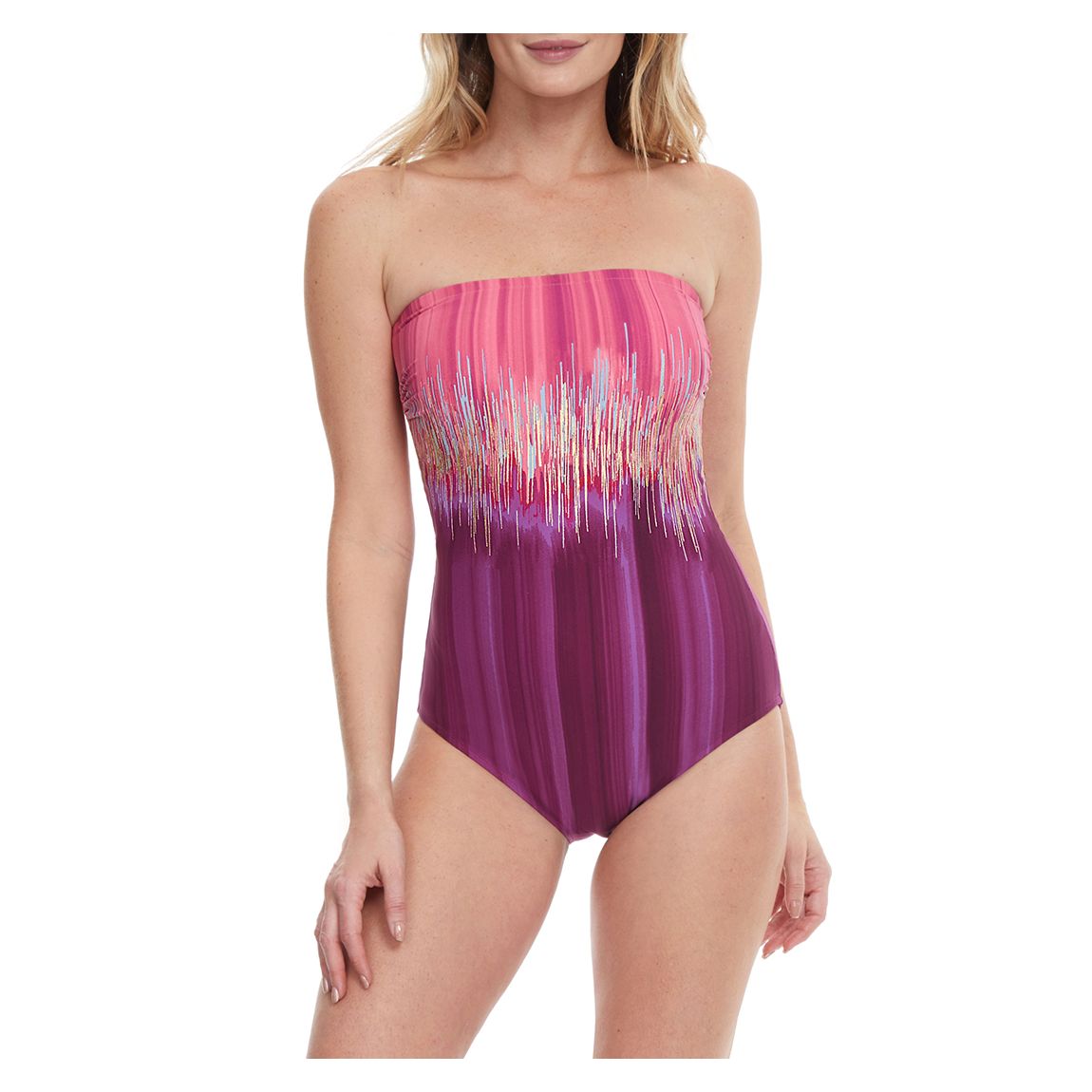 Multi-Way Strapless Swimsuit main product photo