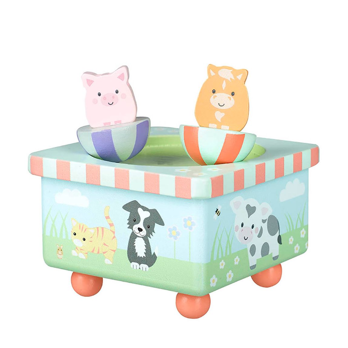 Farmyard Animals Music Box main product photo