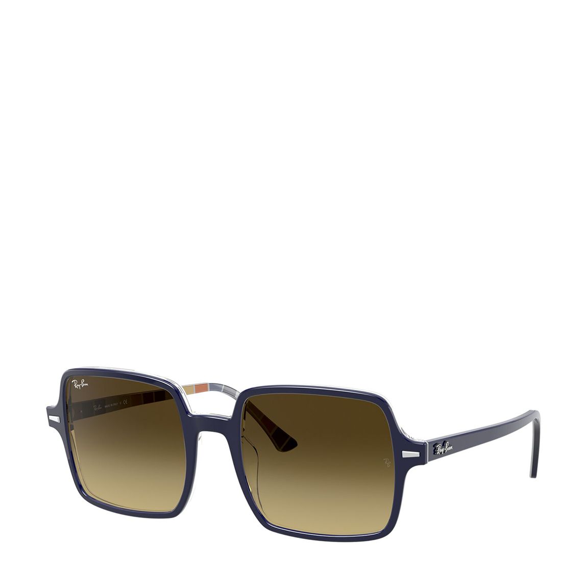 Blue On Stripes Square Ii Sunglasses 53mm main product photo