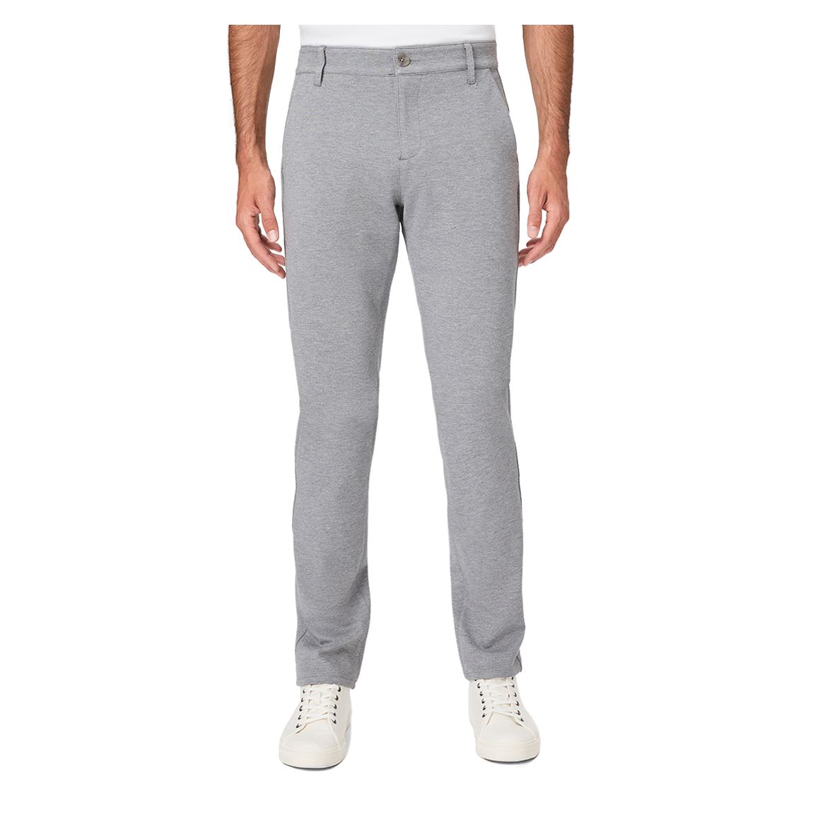 Light Grey Stafford Straight Trouser main product photo