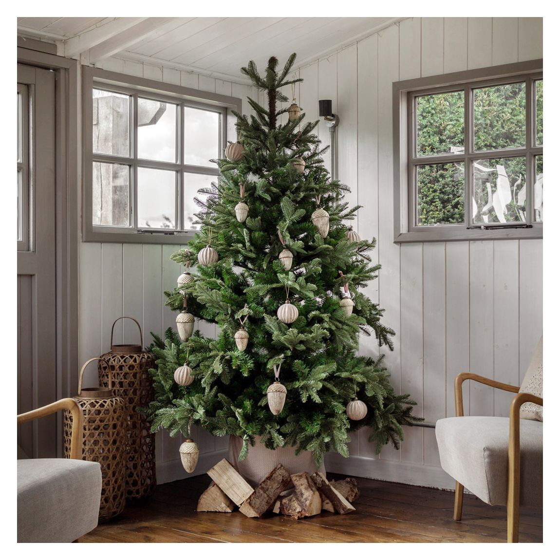 Natures Forest Christmas Tree Nordman Green, 7ft main product photo