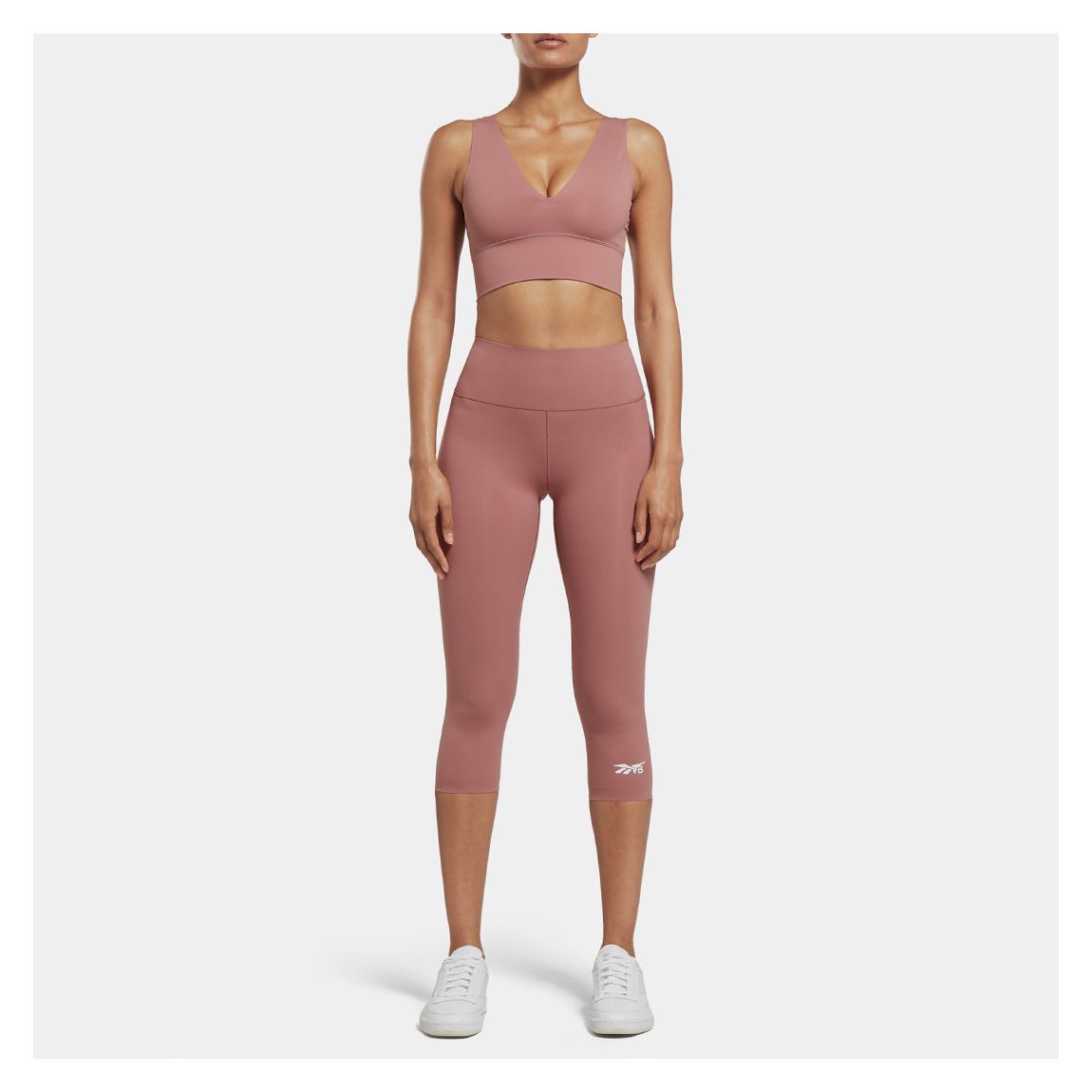 Beige VB x Rbk Seamless Leggings main product photo