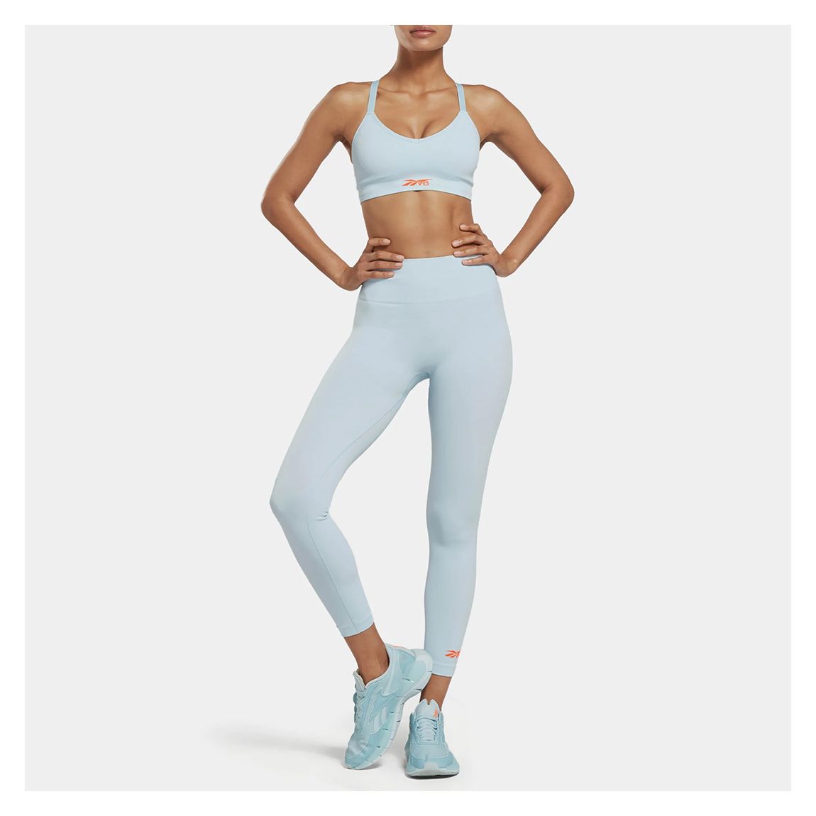 Baby Blue VB x Rbk Seamless Leggings main product photo