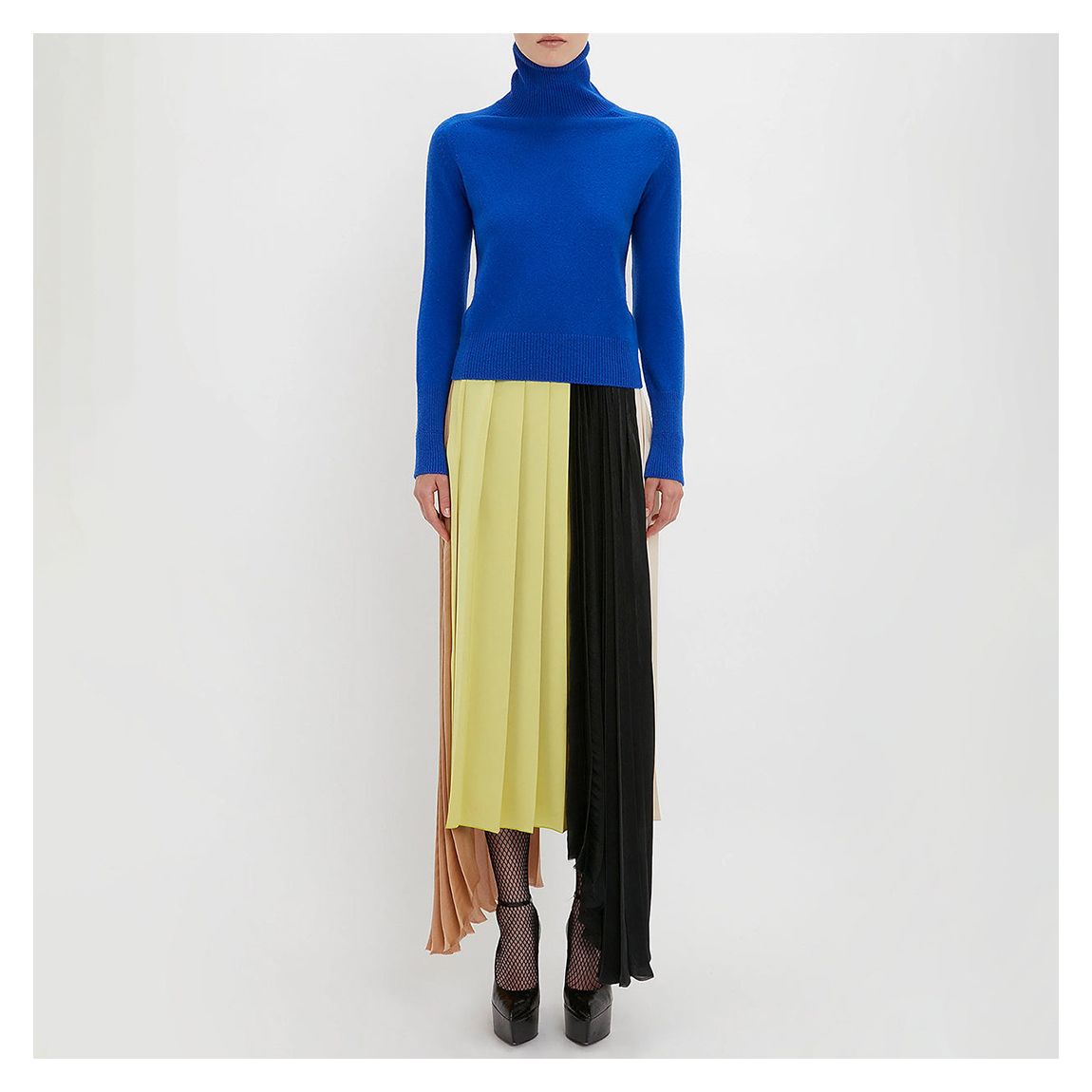 Blue Roll Neck Wool Jumper main product photo