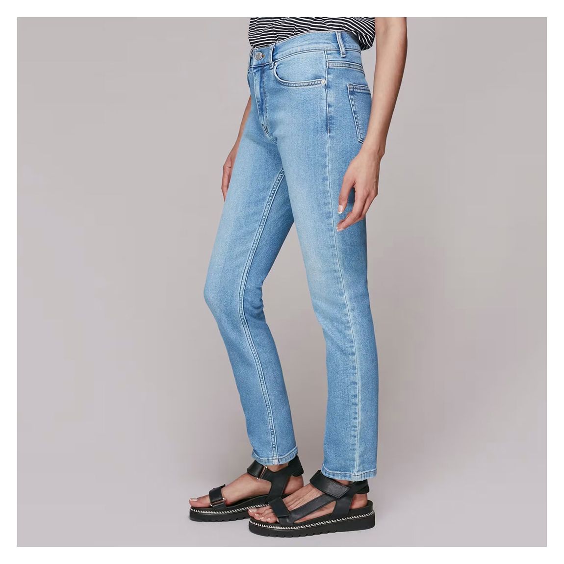 Blue Stretch Sculpt Skinny Jeans main product photo