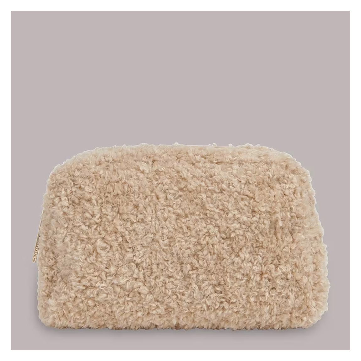 Beige Corrine Borg Pouch Bag main product photo