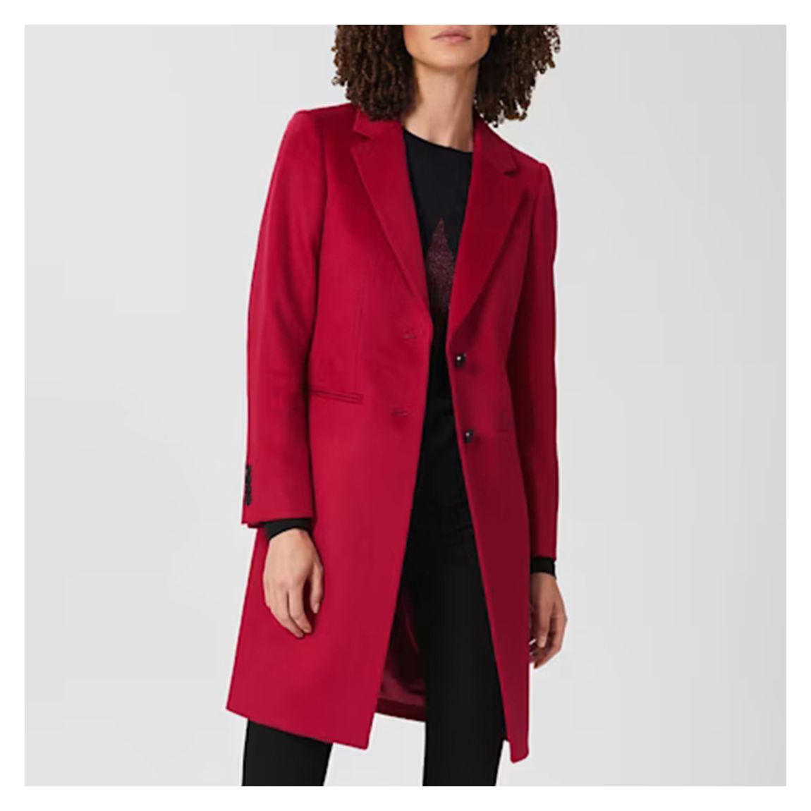 Pink Tilda Wool Coat main product photo