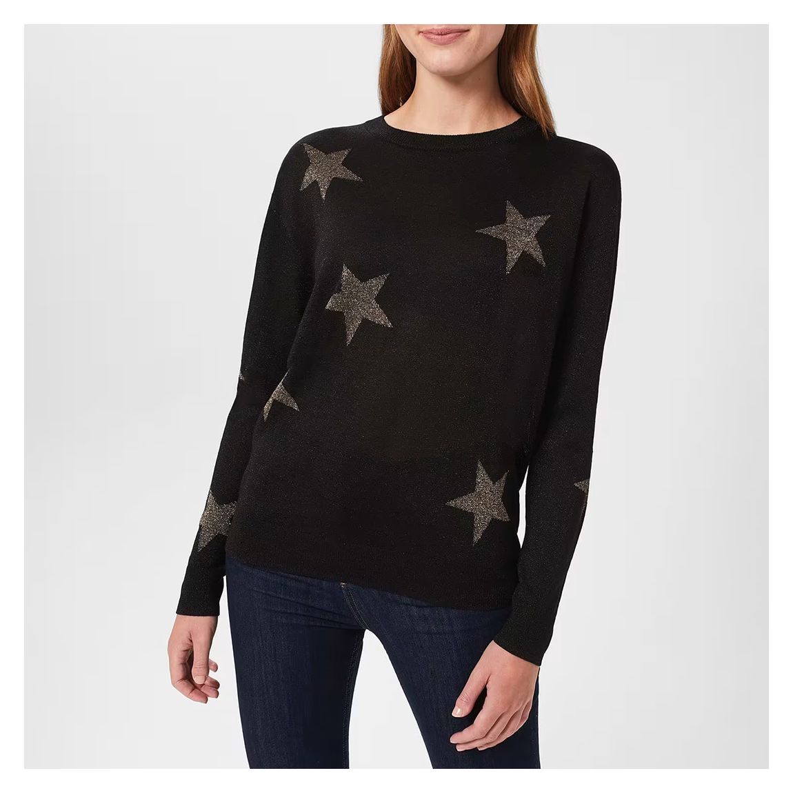 Black Deborah Star Jumper main product photo