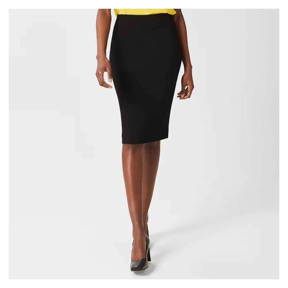 Black Ophelia Midi Skirt main product photo