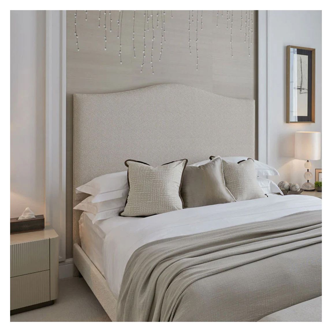 Nagoya Luxury Bedspread, Beige main product photo