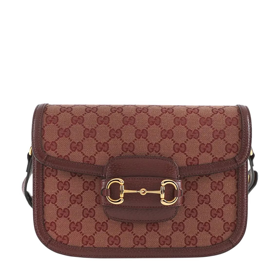 Burgundy Small 1955 Horsebit Crossbody Bag main product photo