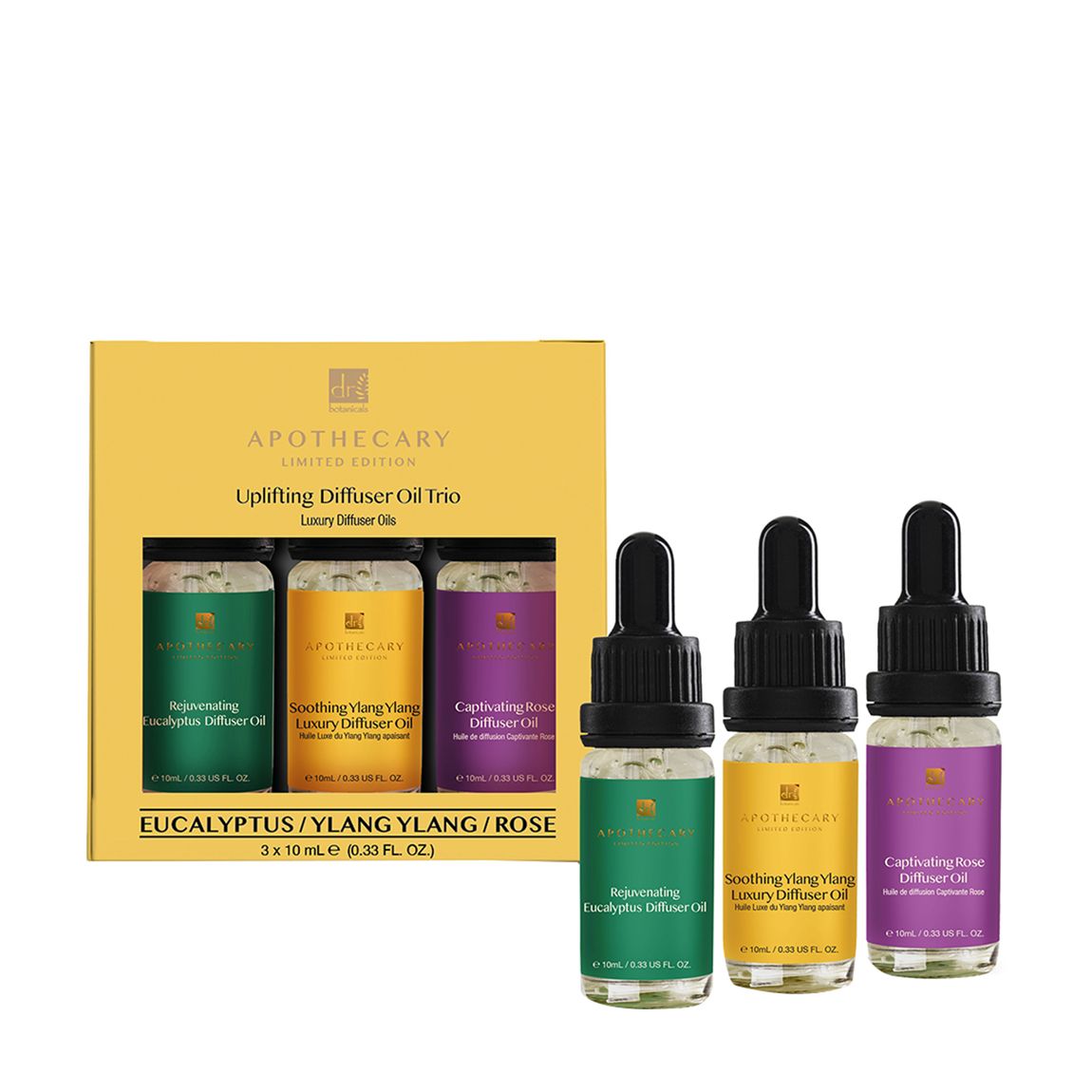 Uplifting Diffuser Oil Trio 3 x 10ml main product photo