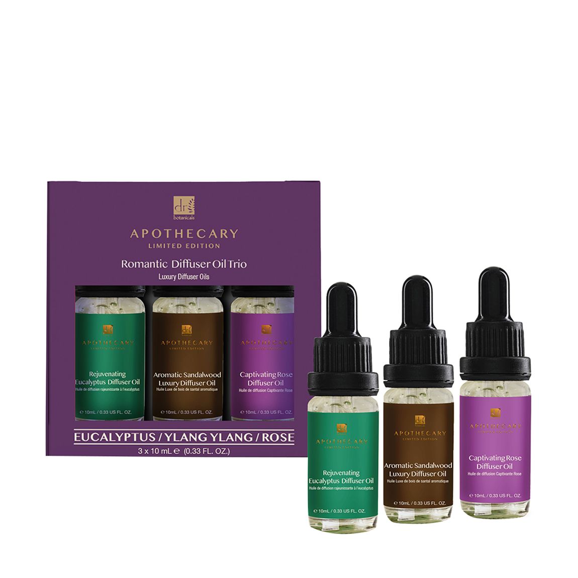 Romantic Diffuser Oil Trio 3 x 10ml main product photo