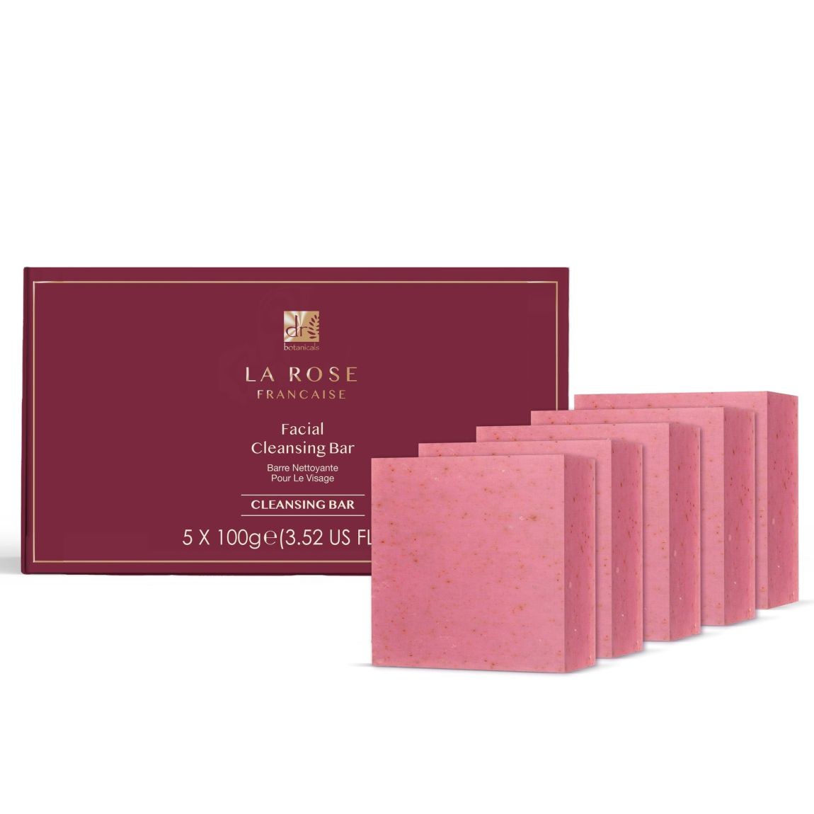 La Rose Francaise Facial Cleansing Bar Pack main product photo