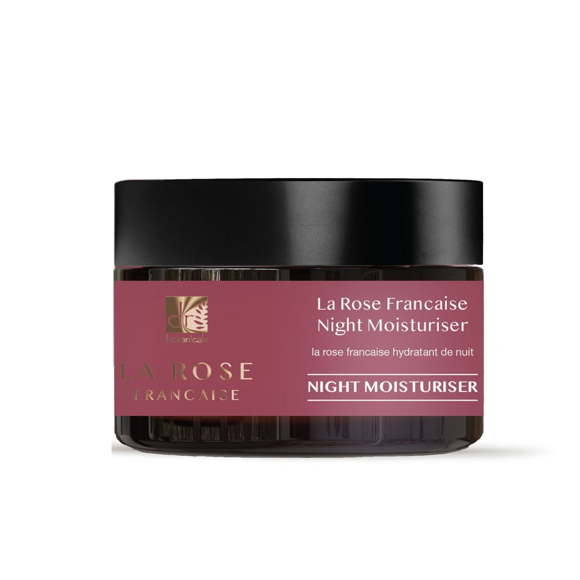 Dr Botanicals La Rose Française Night Moisturiser 50ml main product photo
