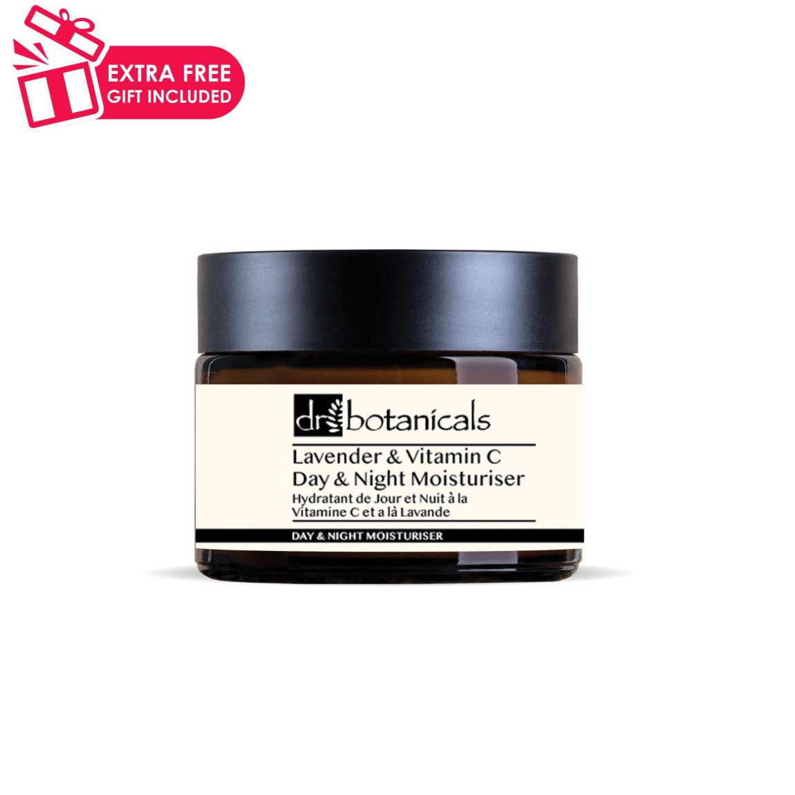Dr Botanicals Lavender & Vitamin C Day & Night Moisturiser 50ml main product photo