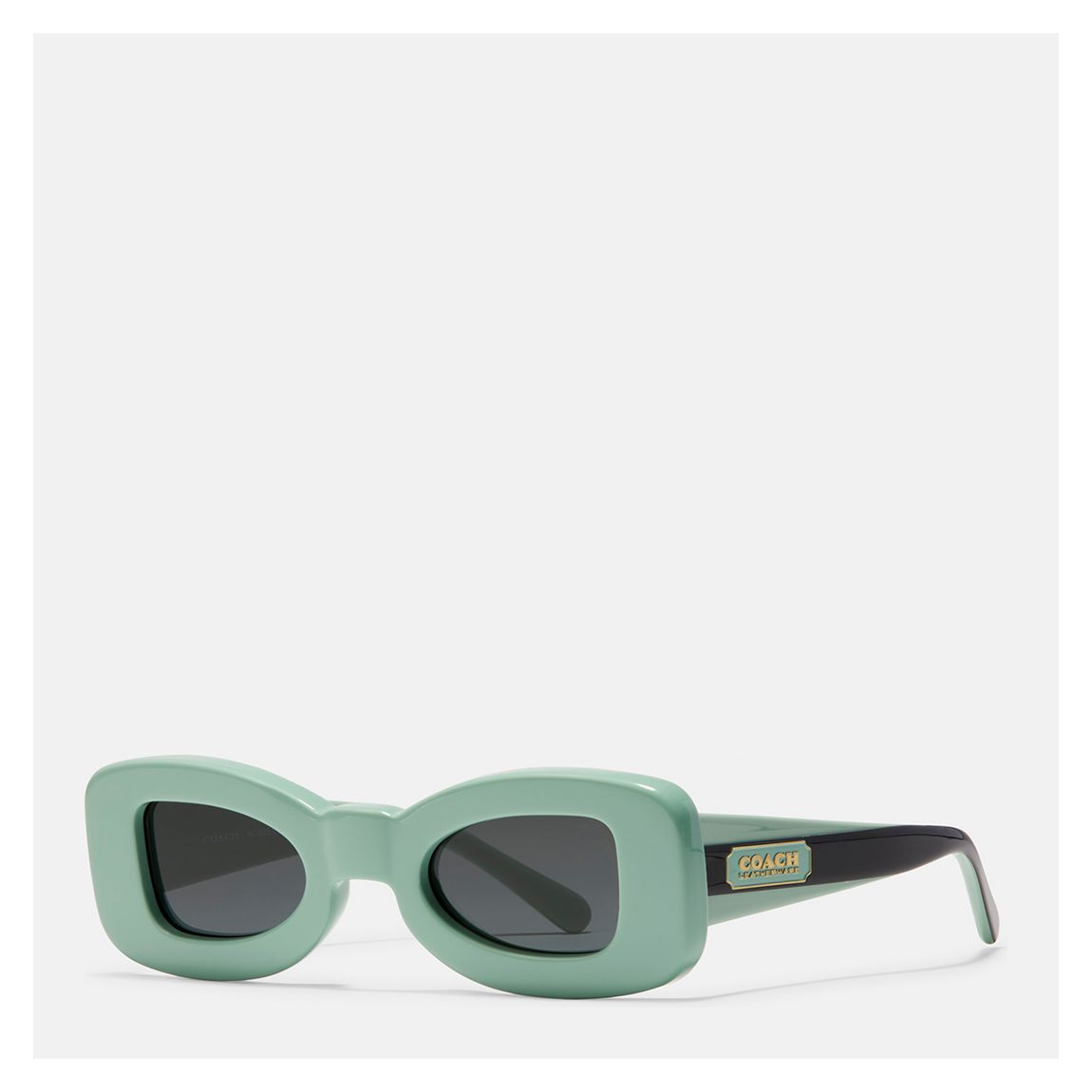 Soft Green Runway Fw Rectangle Sunglasses main product photo