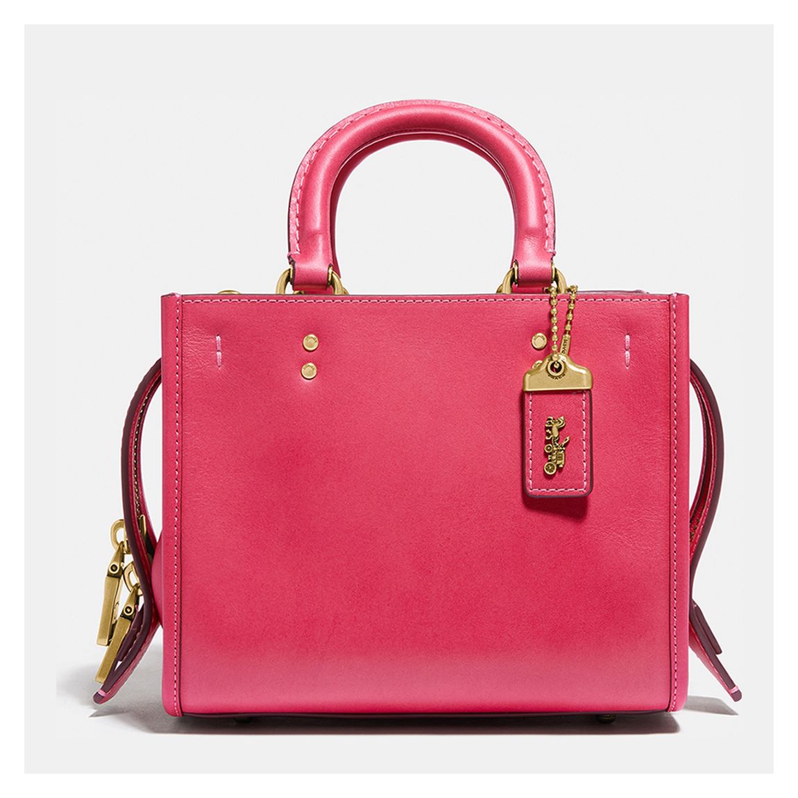 Bright Carmine Original Natural Leather Rogue Bag 17 main product photo