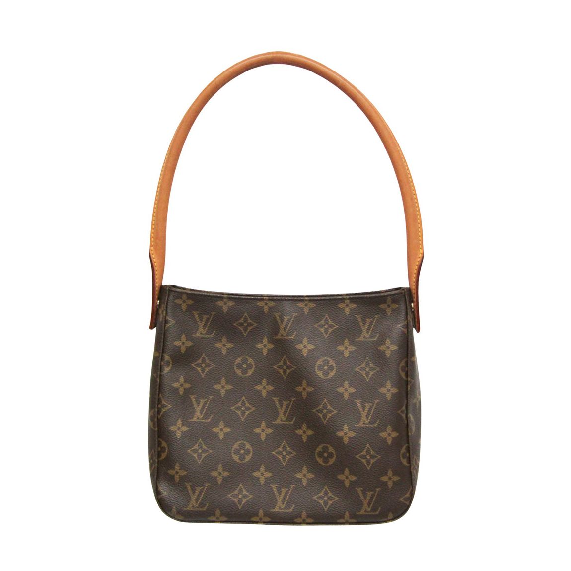 Brown Louis Vuitton Looping MM Shoulder Bag - AB main product photo