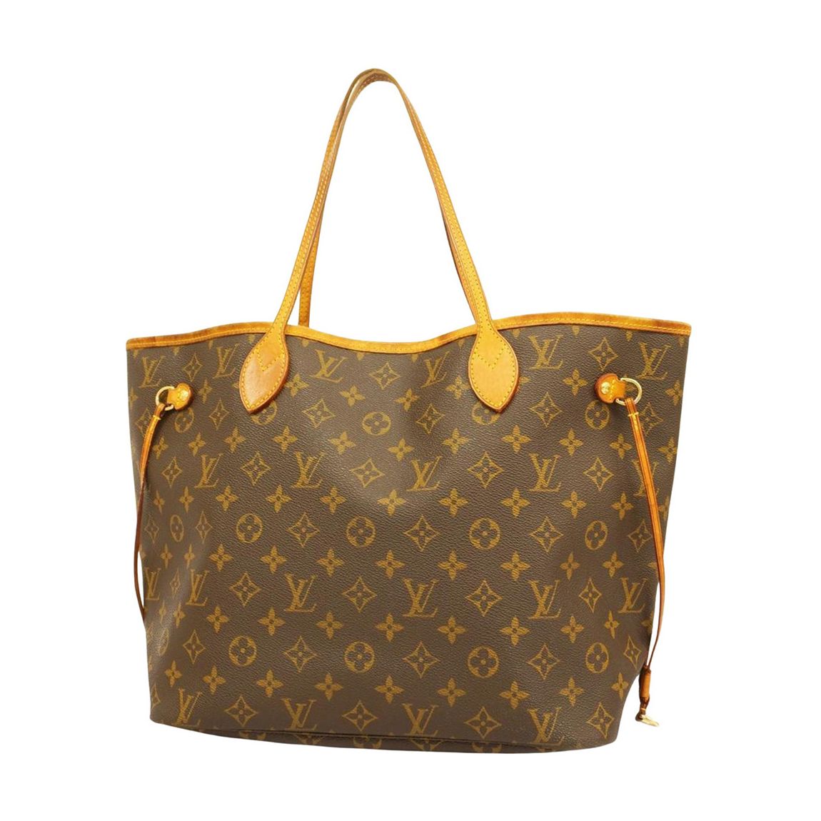 Brown Louis Vuitton Neverfull MM Tote - AB main product photo