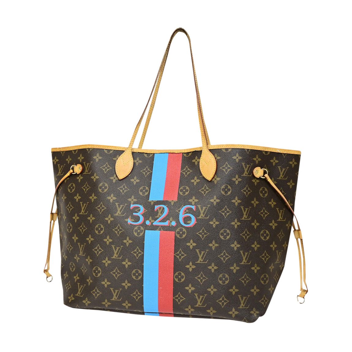 Brown Louis Vuitton Neverfull GM Tote - AB main product photo