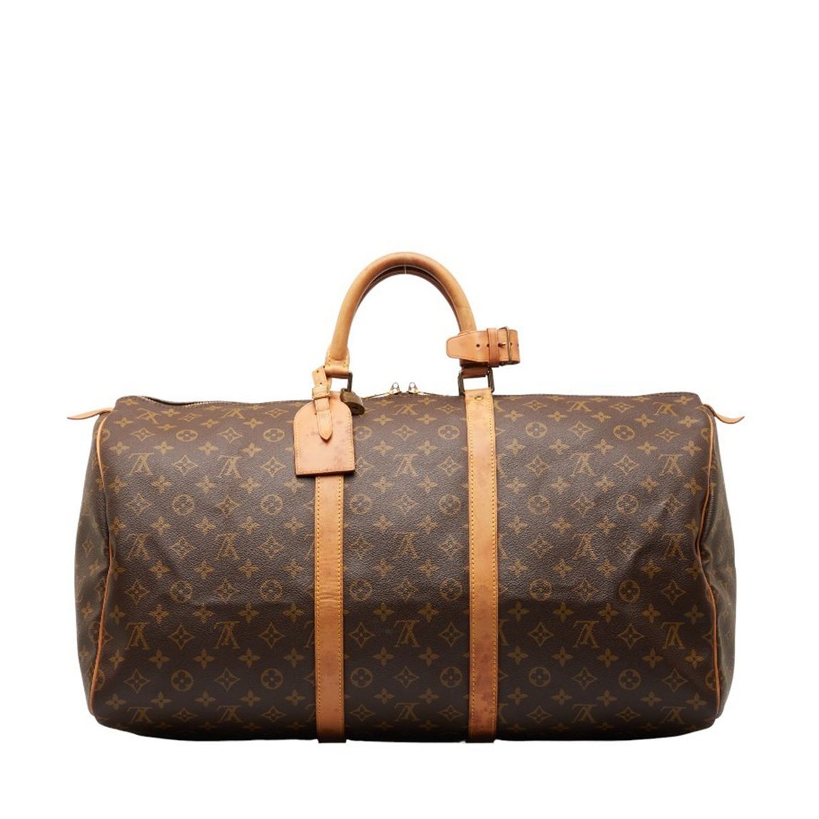 Brown Louis Vuitton Keepall 55 Travel - AB main product photo
