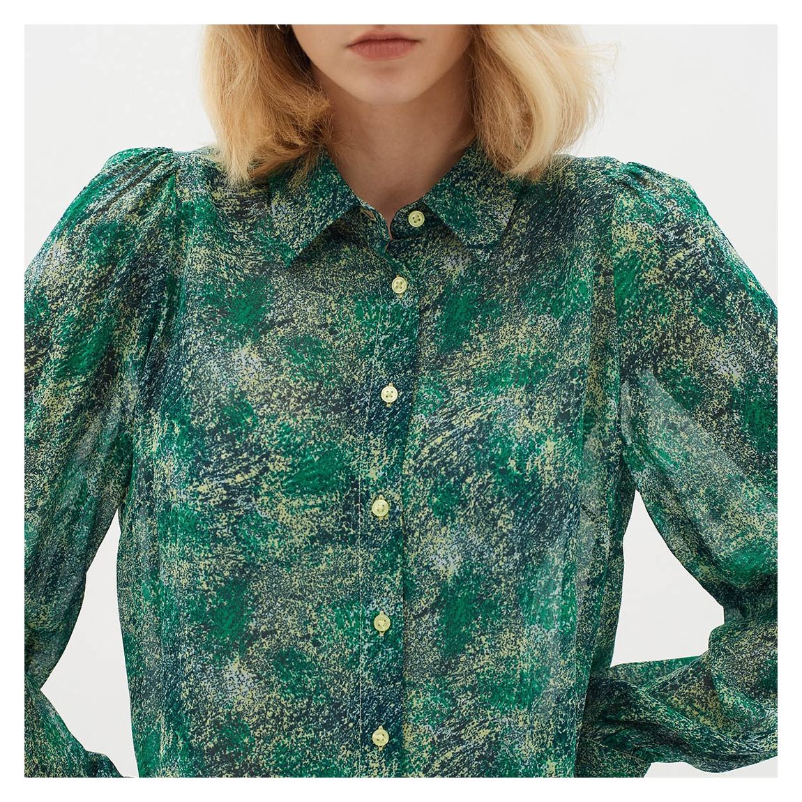 Green Davila Shirt main product photo