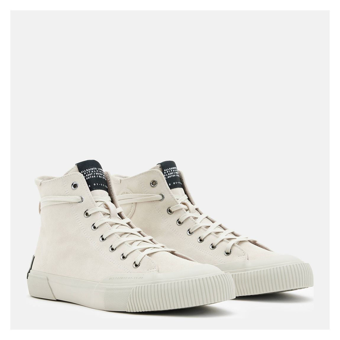 White Dumont High Top Trainers main product photo