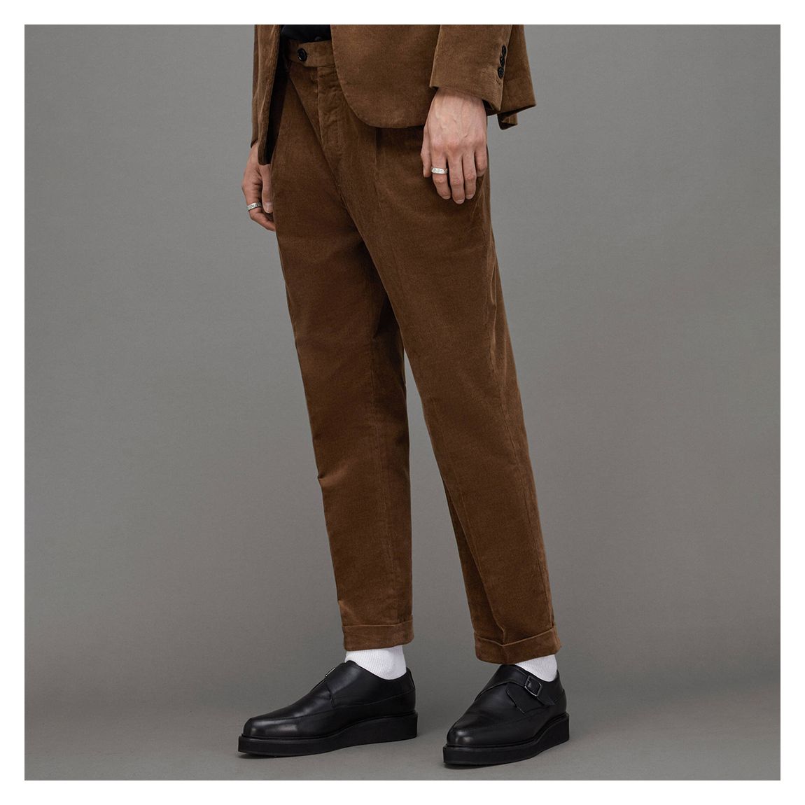 Brown Kiels High Waisted Trousers main product photo