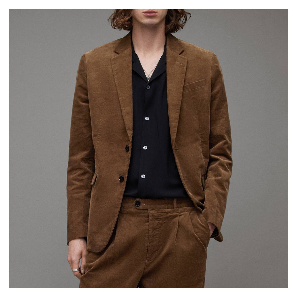 Brown Kiels Single Breasted Blazer main product photo