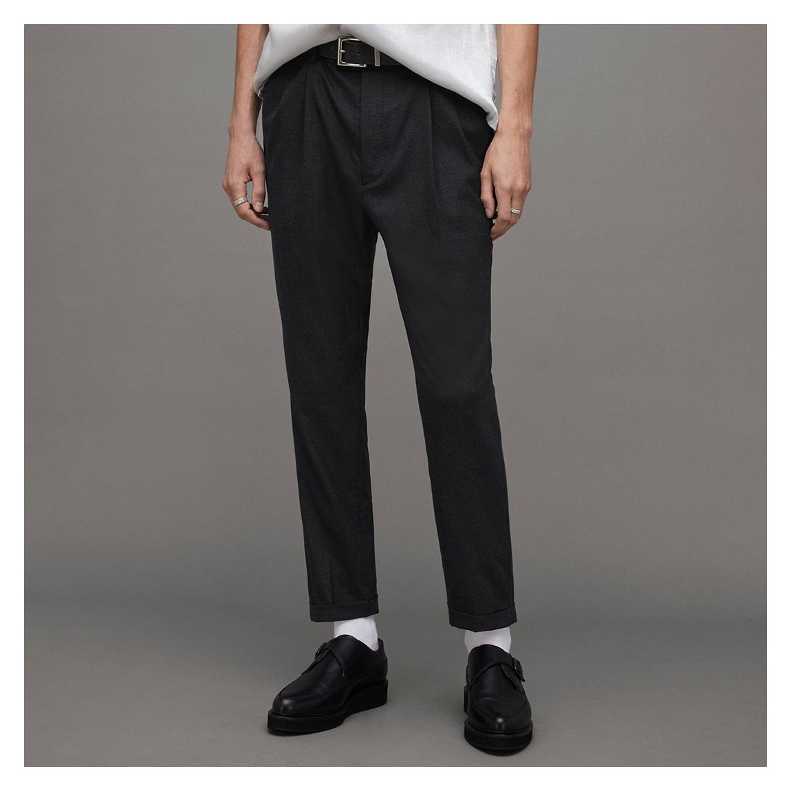 Charcoal Leigh Trousers main product photo