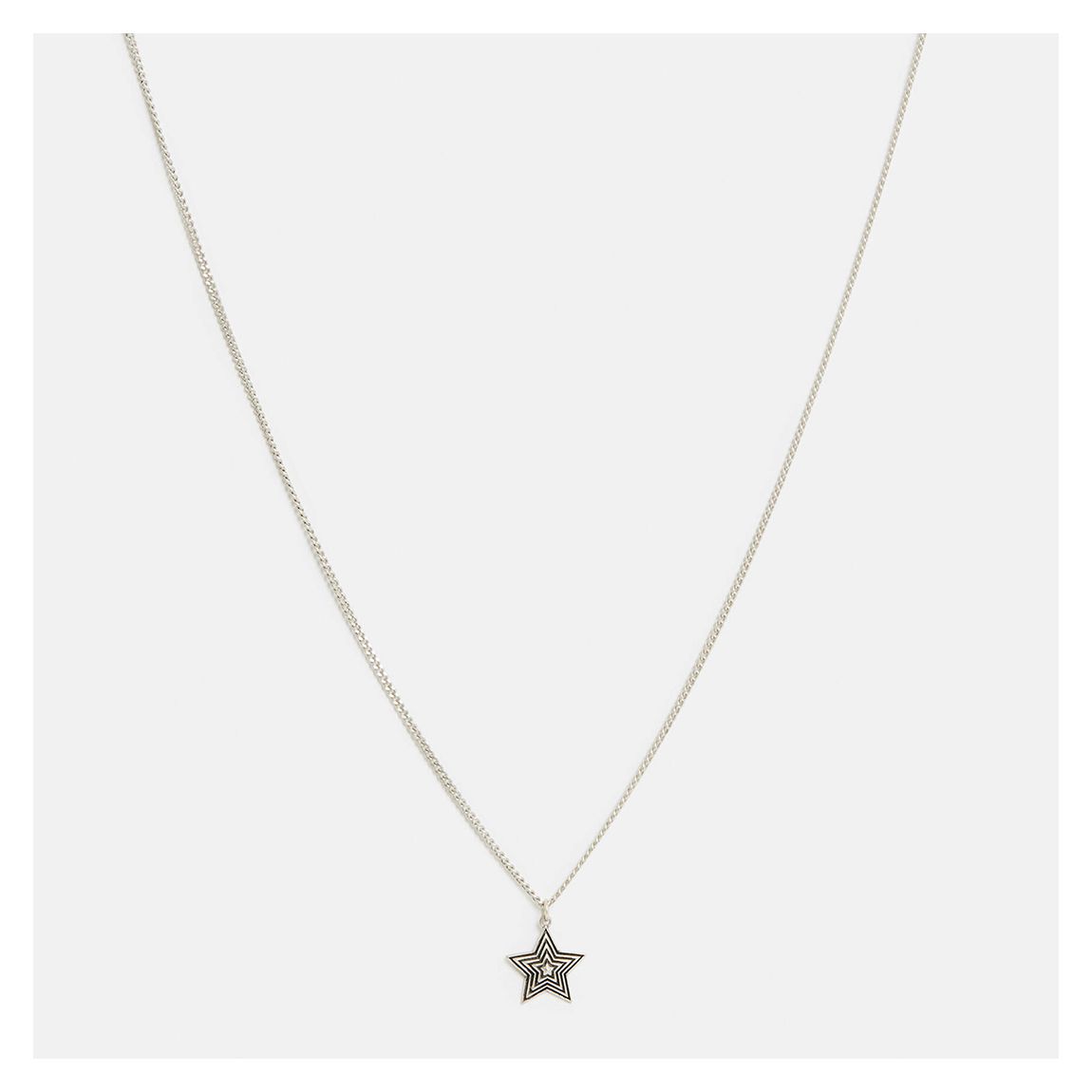 Silver Cosmo Star Neckless main product photo