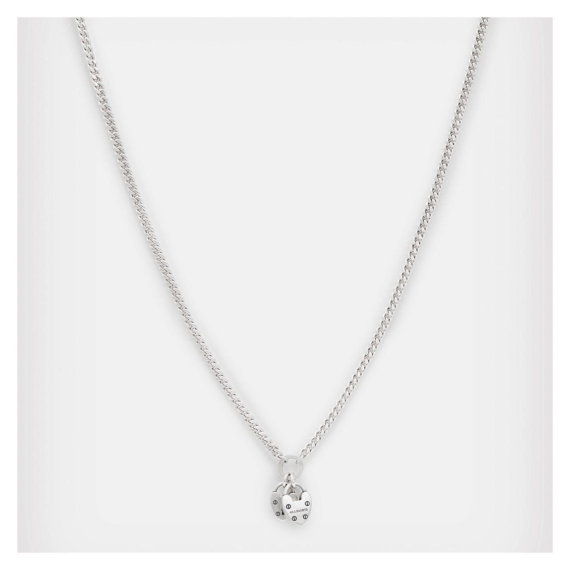 Silver Heartlock Neckless main product photo