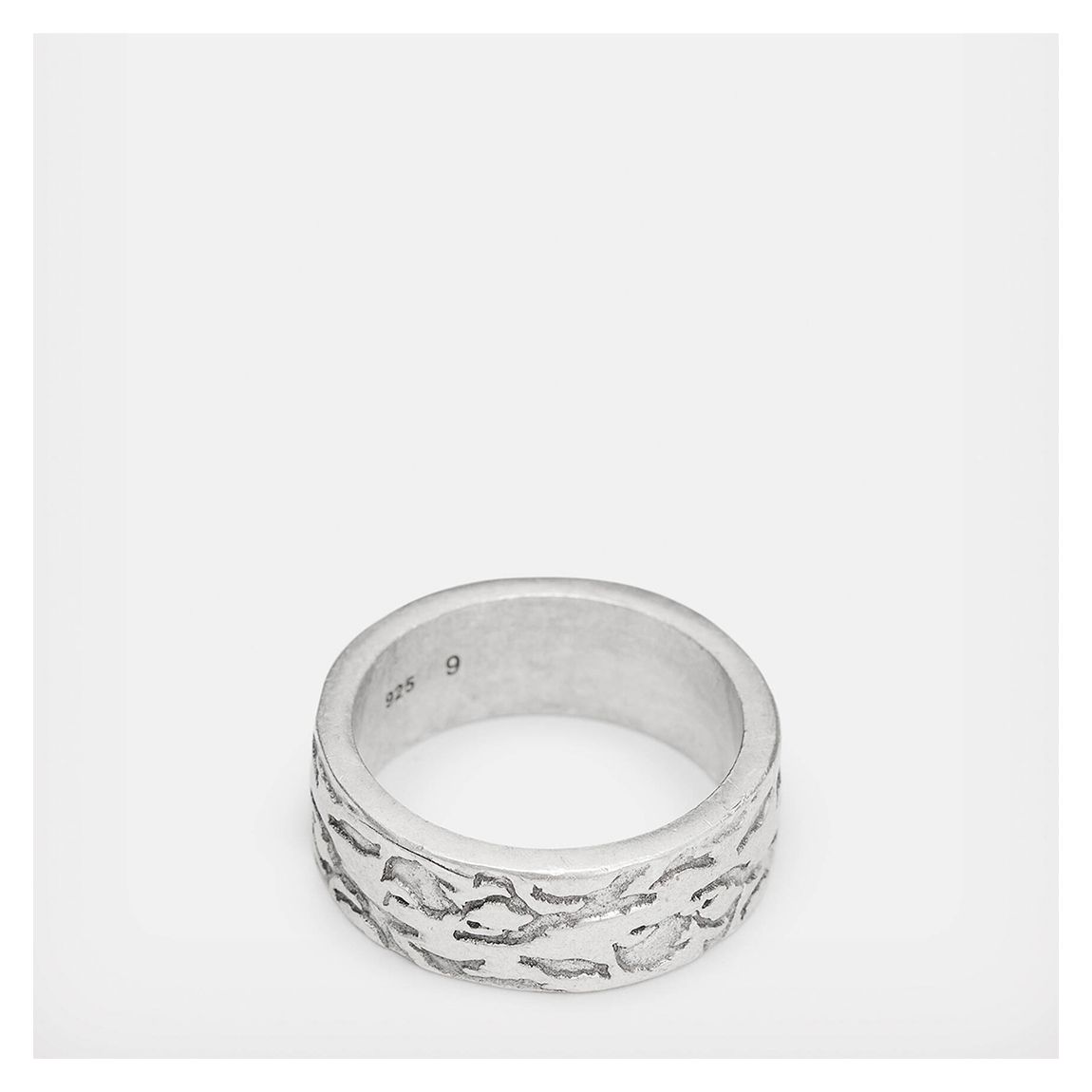 Silver Tiga Camo Band Ring main product photo