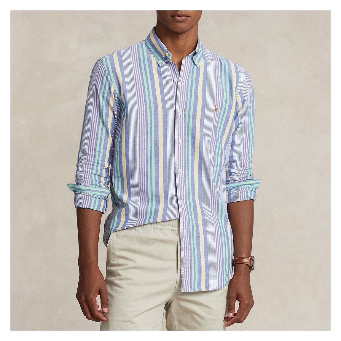Blue Striped Cotton Shirt main product photo