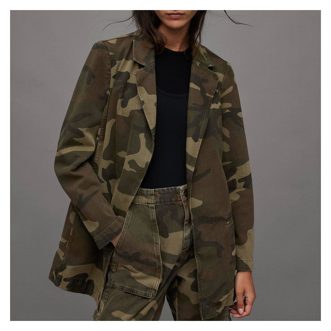 Camo Aleida Blazer main product photo