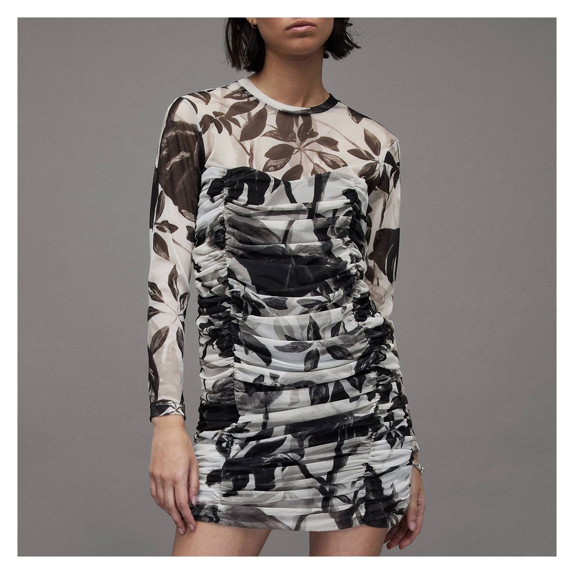 Ecru Giorgia Jackie Mini Dress main product photo