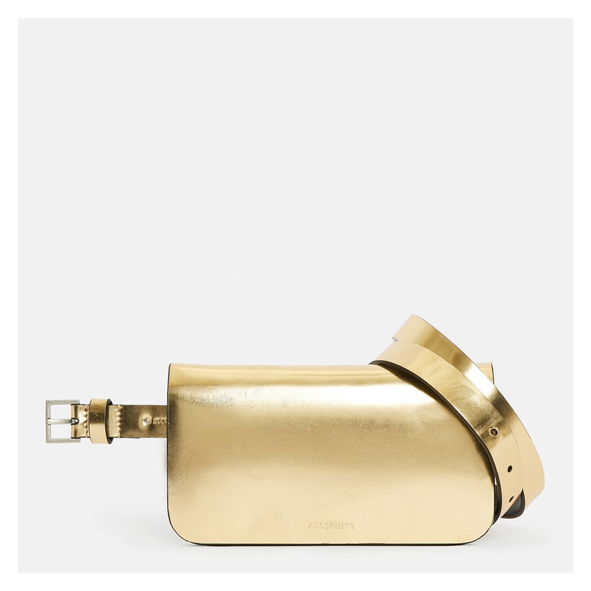 Gold Beckie Belt Bag main product photo