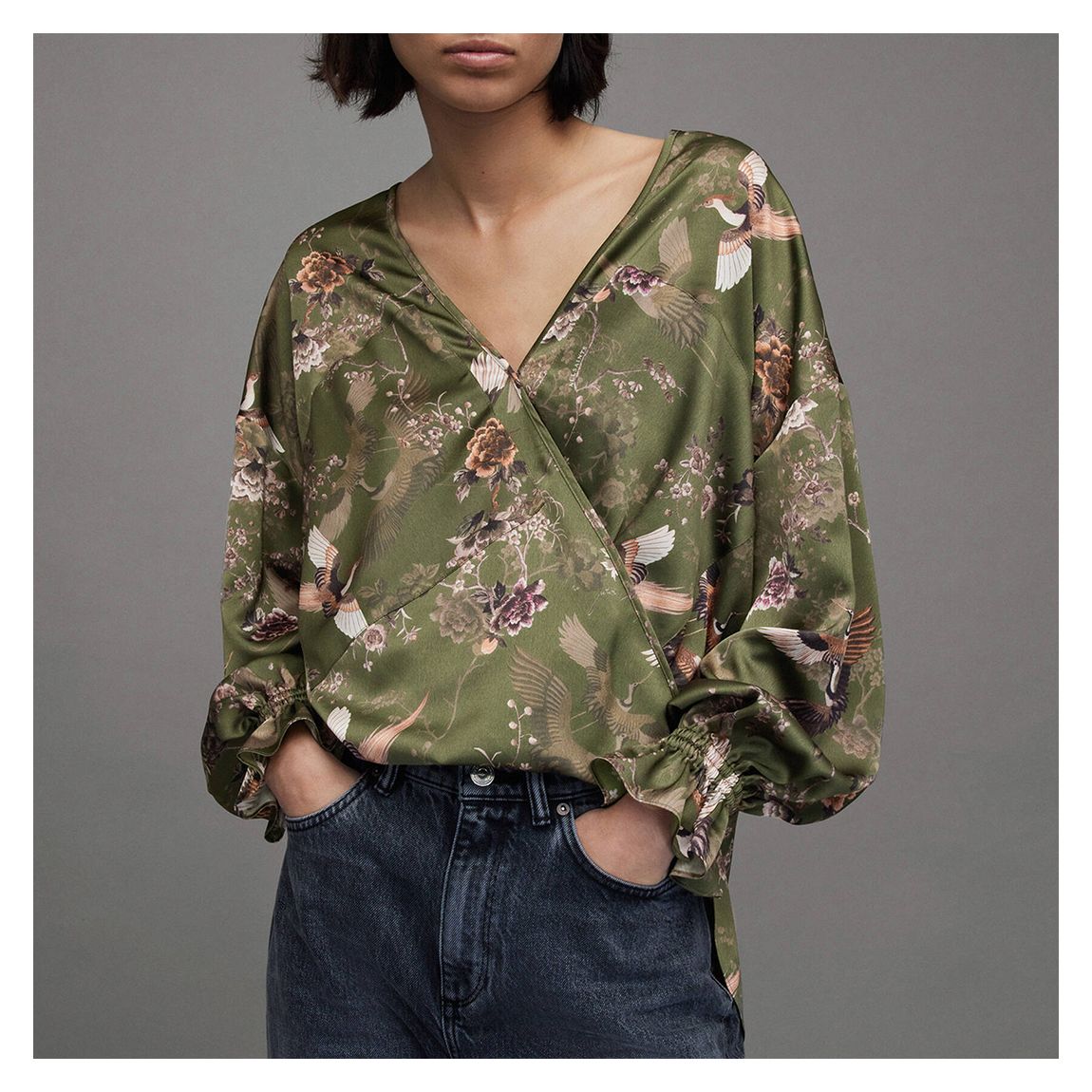 Green Penny Peggy Top main product photo
