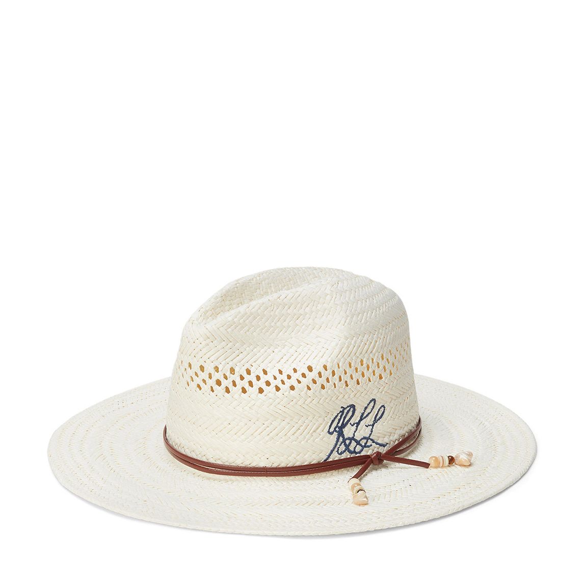 Ecru Straw Fedora Hat main product photo