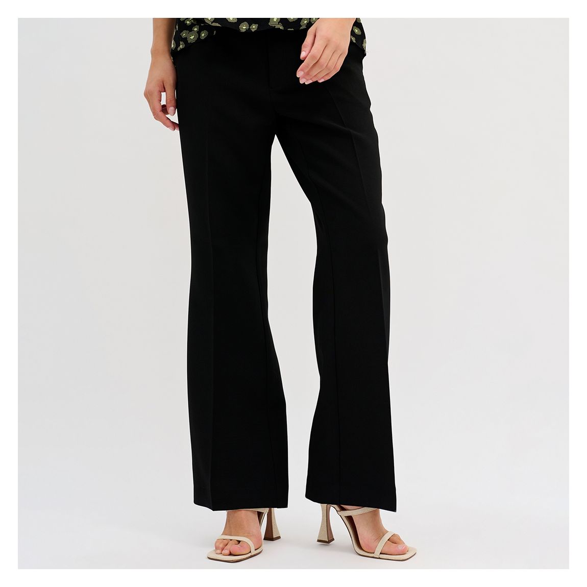Black Bootcut Trousers main product photo