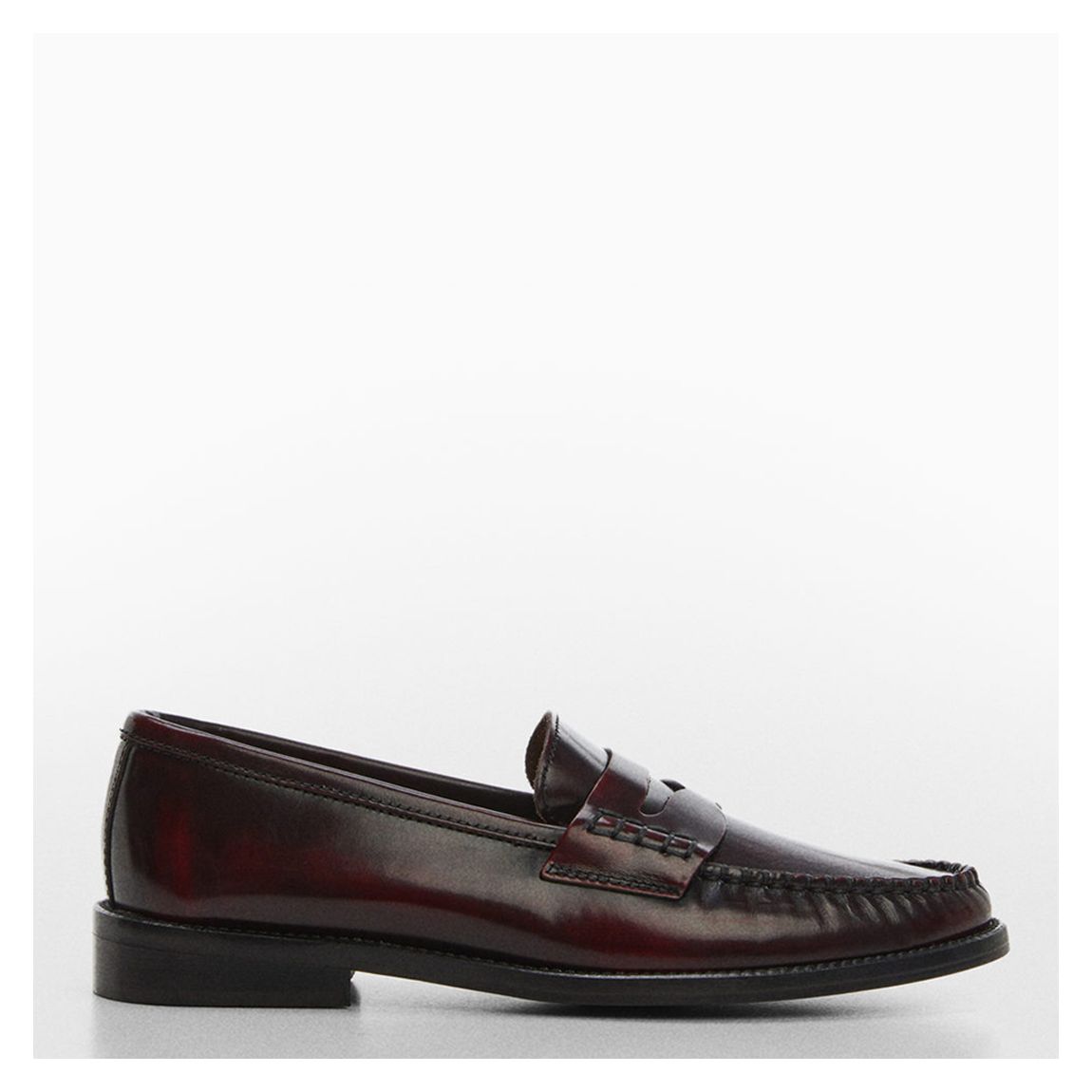 Burgundy SHOES LOU main product photo