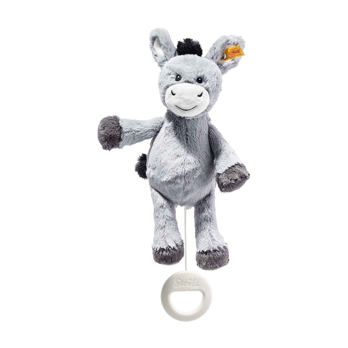 Dinkie Donkey Music Box, Grey/Blue main product photo