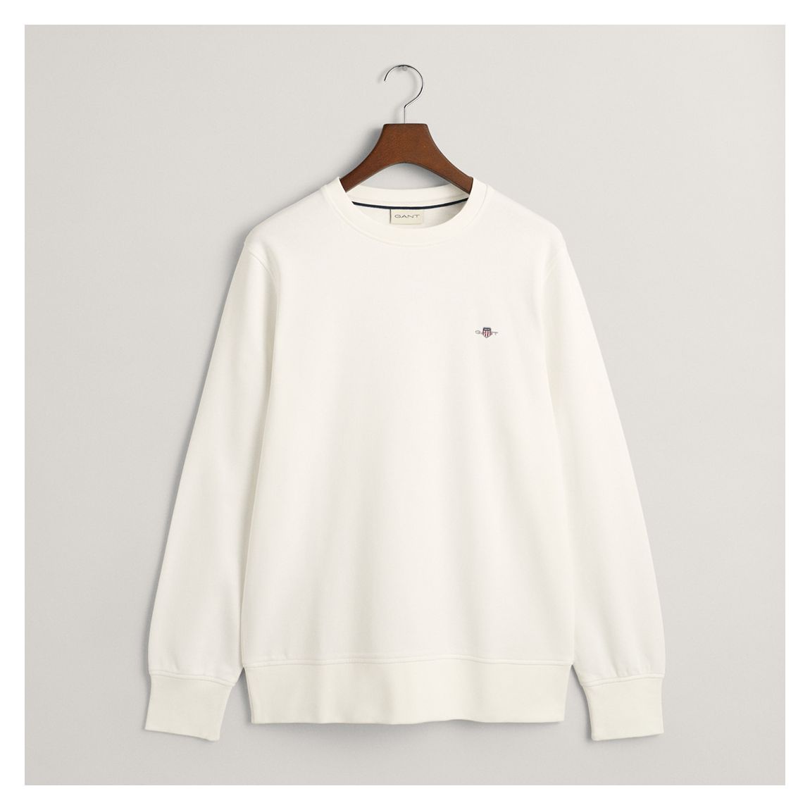 Ecru Regular Embroidered Archive Shield Sweatshirt main product photo