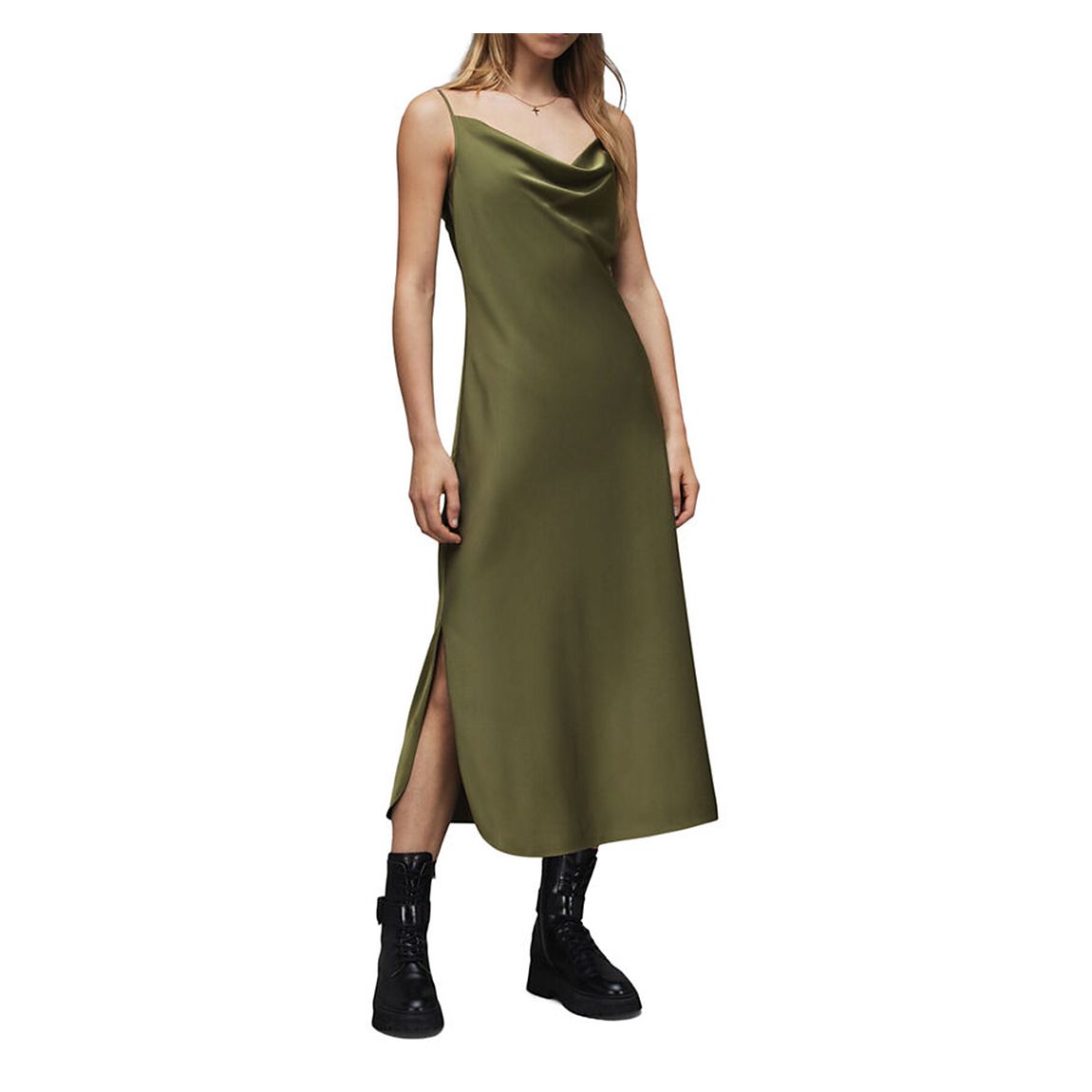 Khaki Hadley Dress main product photo