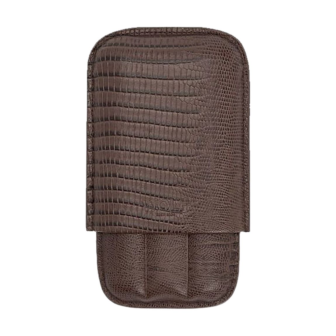 Brown Lizard Blake 3-pc Cigar Case Brn Liz main product photo