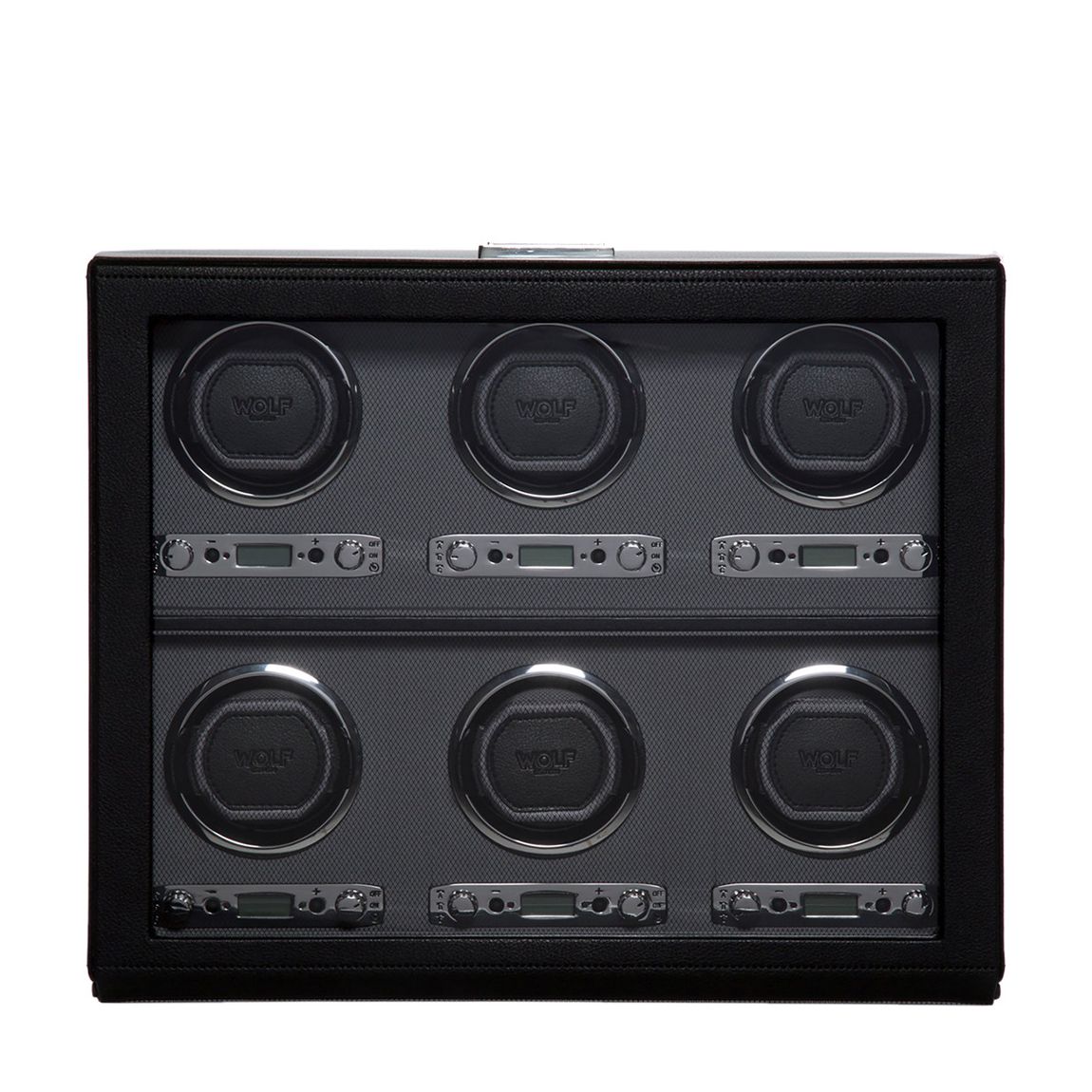 Black Viceroy 6 Piece Watch Winder main product photo