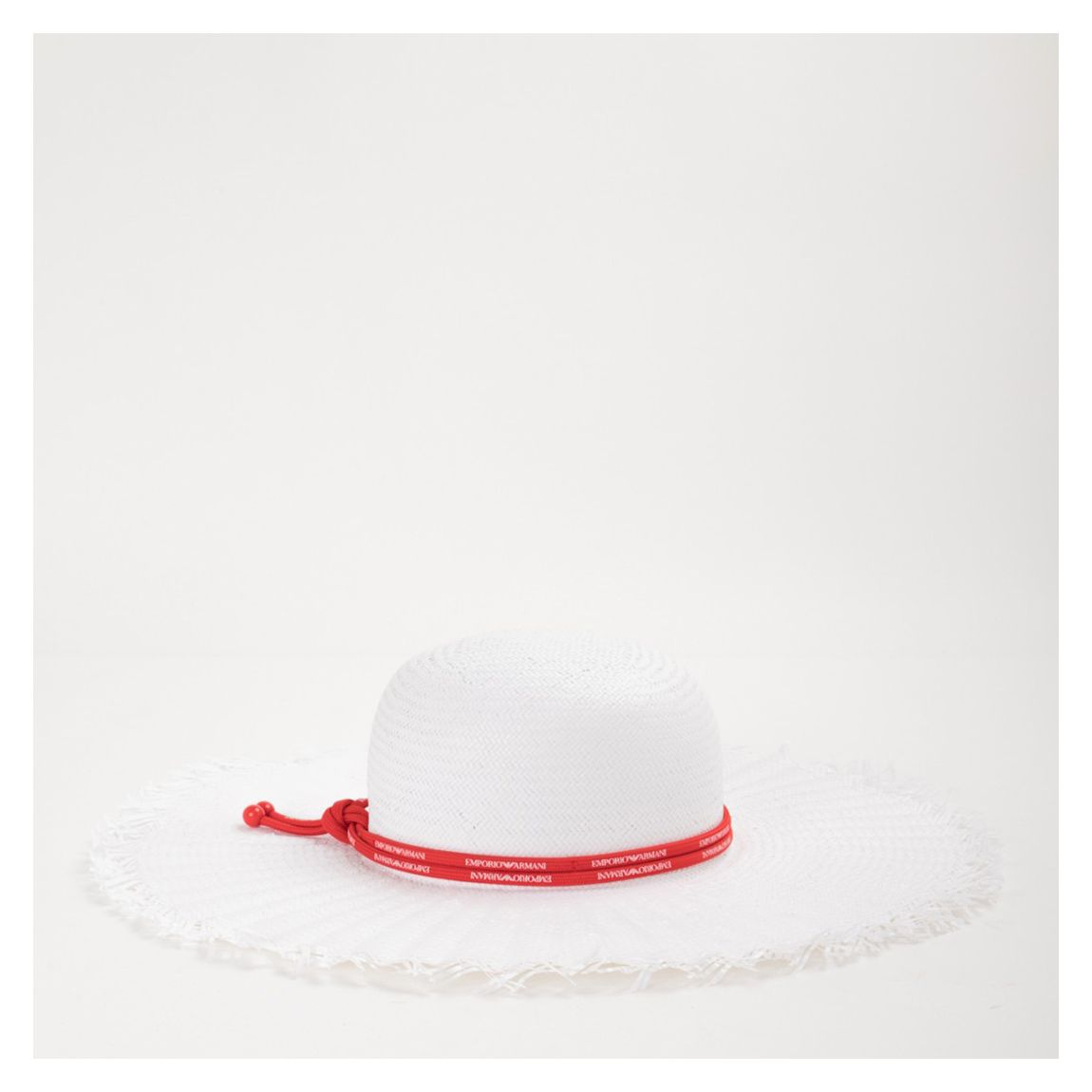 White Wide Brim Hat main product photo