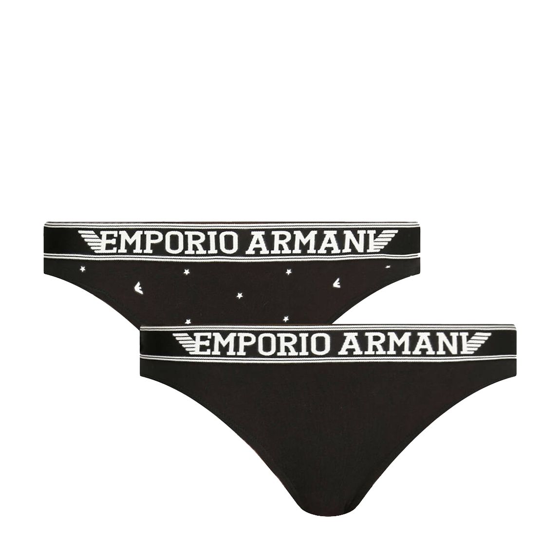 Black 2-Pack Cotton Briefs main product photo